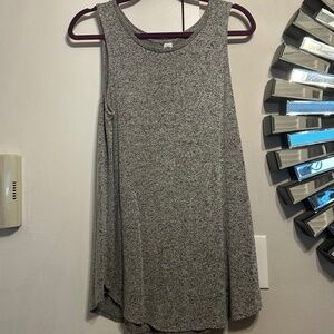 Luxe Material Black & White Tank Size M (runs large)